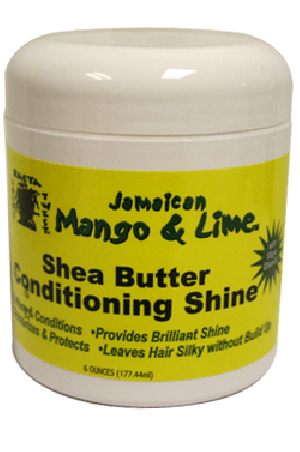 MANGO & LIME-SHEA BUTTER CONDITIONING SHINE (6OZ)